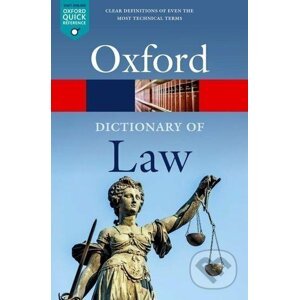 Oxford Dictionary of Law, 10th Edition - Jonathan Law