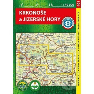 Krkonoše a Jizerské hory 1:40 000 - Klub českých turistů