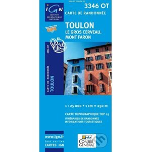 IGN 3346 OT Toulon 1:25 000 - Instituto Geografico De Agostini