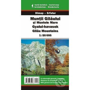 Muntii Gilaului 1:50 000 DIM / turistická mapa - Instituto Geografico De Agostini
