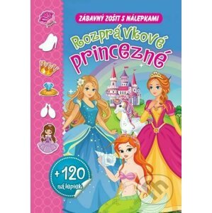 Rozprávkové princezné + 120 nálepiek - Foni book