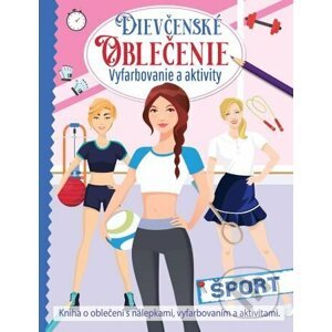 Dievčenské oblečenie - šport - Foni book