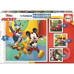 Mickey a přátelé 4v1 - Educa