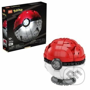 Pokémon Mega Construx - svietiaci Jumbo Poké Ball - ADC BF