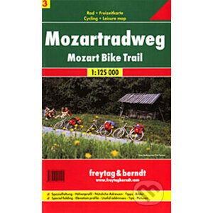 Mozart Radweg 1:125 000 - freytag&berndt