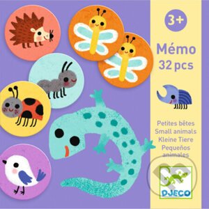 Memo Small animals - Djeco