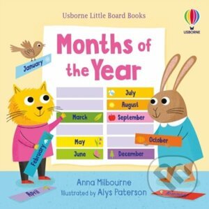 Months of the Year - Anna Milbourne, Alys Paterson (ilustrátor)