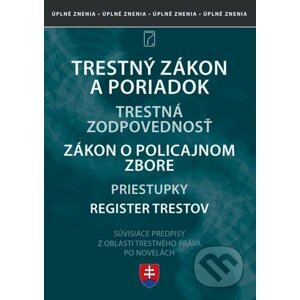 E-kniha Trestné právo, Policajný zbor - Poradca s.r.o.