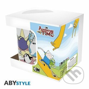 Adventure Time Hrnček keramický - Halftone Characters (objem 320 ml) - ABYstyle