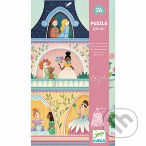 Obrovské puzzle: Veža princezien - Djeco