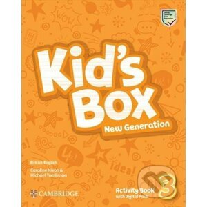 Kid´s Box New Generation 3: Activity Book with Digital Pack British English - Caroline Nixon, Michael Tomlinson