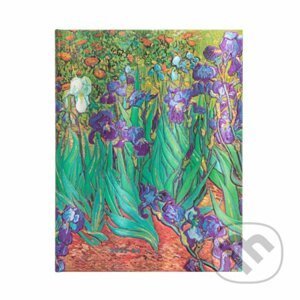 Paperblanks - diár Van Gogh’s Irises 2023/2024 - Paperblanks