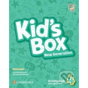 Kid´s Box New Generation 4: Activity Book with Digital Pack British English - Caroline Nixon, Michael Tomlinson