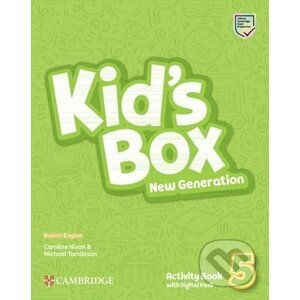 Kid´s Box New Generation 5: Activity Book with Digital Pack British English - Caroline Nixon, Michael Tomlinson