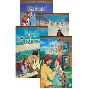Animované príbehy velikánov dejín (sada 2) DVD