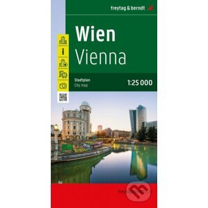 Vídeň 1:25 000 / plán města - freytag&berndt