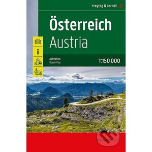 Rakousko Super Touring / autoatlas 1:150 000 - freytag&berndt