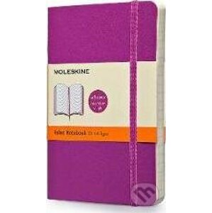 Moleskine - malý linajkový zápisník (fialový) - Moleskine