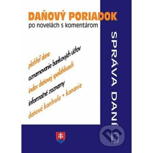 E-kniha Daňový poriadok (s komentárom 2022) - Daniela Ivanáková