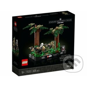 LEGO® Star Wars™ 75353 Naháňačka spídrov na planéte Endor™ – dioráma - LEGO