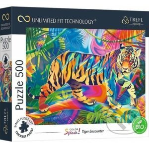 UFT Color Splash Setkání s tygrem - Trefl