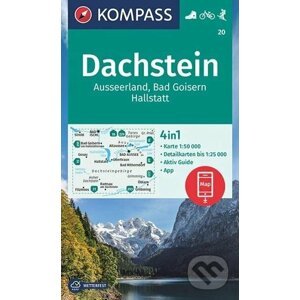 Dachstein, Ausseerland, Bad Goisern, Hallstatt 1:50 000 - Kompass