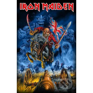 Textilný plagát - vlajka Iron Maiden: England - Iron Maiden