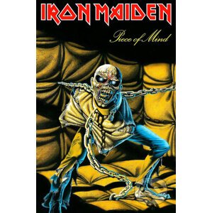 Textilný plagát - vlajka Iron Maiden: Piece Of Mind - Iron Maiden