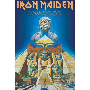 Textilný plagát - vlajka Iron Maiden: Powerslave - Iron Maiden