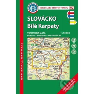 KČT 92 Slovácko, Bílé Karpaty 1:50 000 - Klub českých turistů