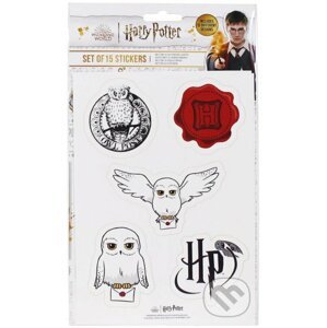 Set nálepiek Harry Potter: Hedviga 15 ks - Harry Potter