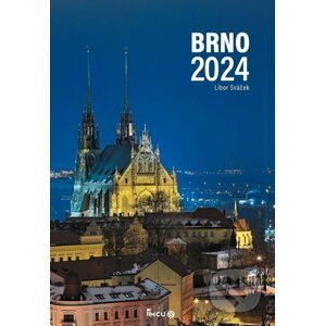 Kalendář 2024 Brno - nástěnný - Libor Sváček