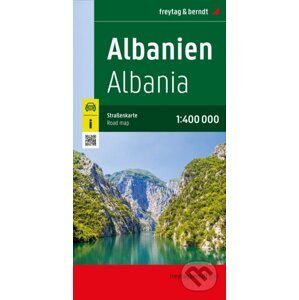 Albánie 1:400 000 / automapa - freytag&berndt
