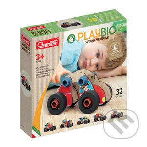 PlayBio Wood Vehicle - Quercetti