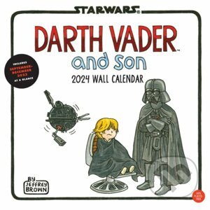 Star Wars Darth Vader and Son 2024 Wall Calendar - Disney