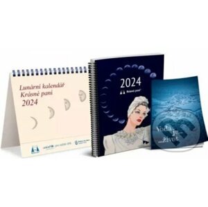 Stolní Lunární kalendář Krásné paní 2024 - Krásná paní