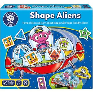 Učte se tvary s mimozemšťany - Orchard Toys