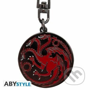 Game of Thrones Kovová kľúčenka - Targaryen - ABYstyle