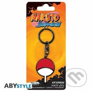 Naruto Kovová kľúčenka - Uchiha symbol - ABYstyle