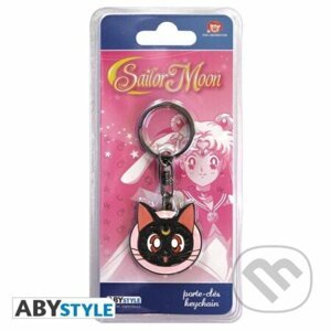 Sailor Moon Kovová kľúčenka - Luna - ABYstyle