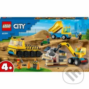 LEGO® City 60391 Stavebná dodávka a demolačný žeriav - LEGO