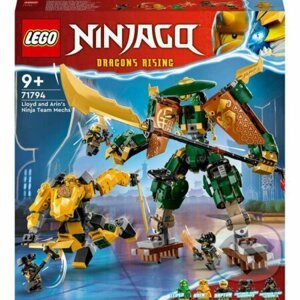 LEGO® NINJAGO® 71794 Lloyd, Arin a ich tím nindžovských robotov - LEGO