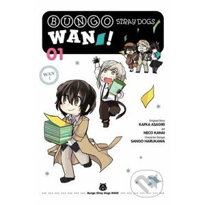 Bungo Stray Dogs: Wan! 1 - Kafka Asagiri, Neco Kanai (ilustrátor), Sango Harukawa (ilustrátor)