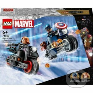 LEGO® Marvel 76260 Black Widow a Captain America na motorkách - LEGO