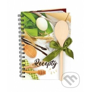 Kniha na recepty s vařečkou: Spring - Helma