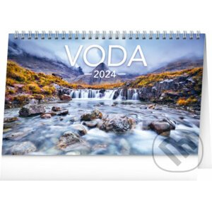 Stolní kalendář Voda / Stolový kalendár Voda 2024 - Notique