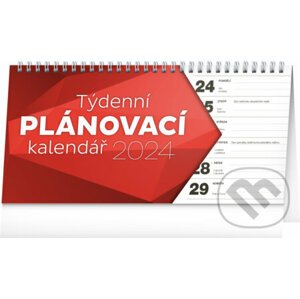 Stolní kalendář Plánovací řádkový 2024 - Notique