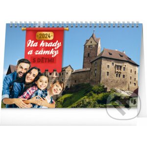 Stolní kalendář S dětmi na hrady a zámky 2024 - Presco Group