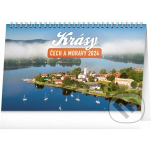 Stolní kalendář Krásy Čech a Moravy 2024 - Presco Group