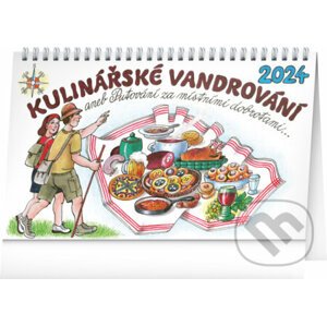 Stolní kalendář Kulinářské vandrování 2024 - Kamila Skopová